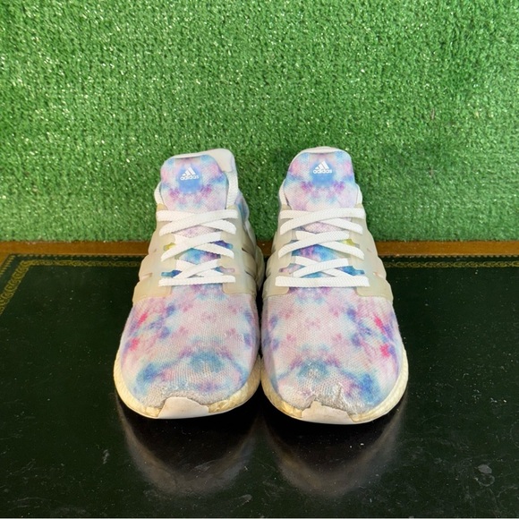 Adidas UltraBoost 4.0 DNA White Tie-Dye GZ7098 Women's Size 9 - Picture 2 of 7